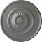Ekena Millwork Wigan Ceiling Medallion, Hand-Painted Silver, 29 3/4"OD x 1 1/2"P CM29WGSLS - alternate 1